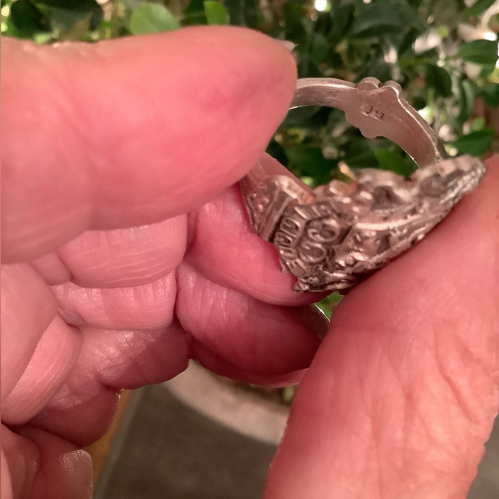 Sterling Ring,size 9 - Picture 6 of 9